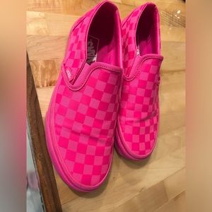 Bright Pink Vans